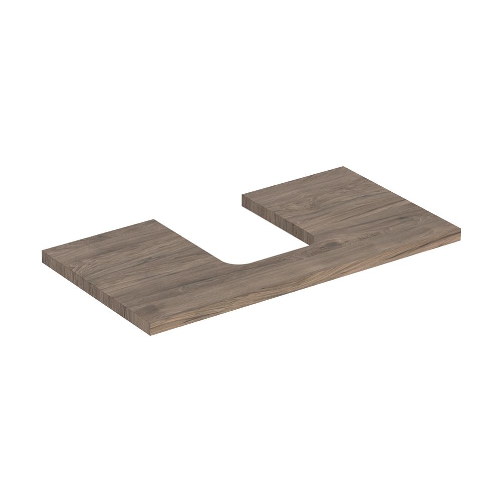 Geberit ONE Waschtischplatte Ausschnitt mittig, für Aufsatzwaschtisch Schalenform, 9... GEBERIT-505273006 4025410936387 (Abb. 2)
