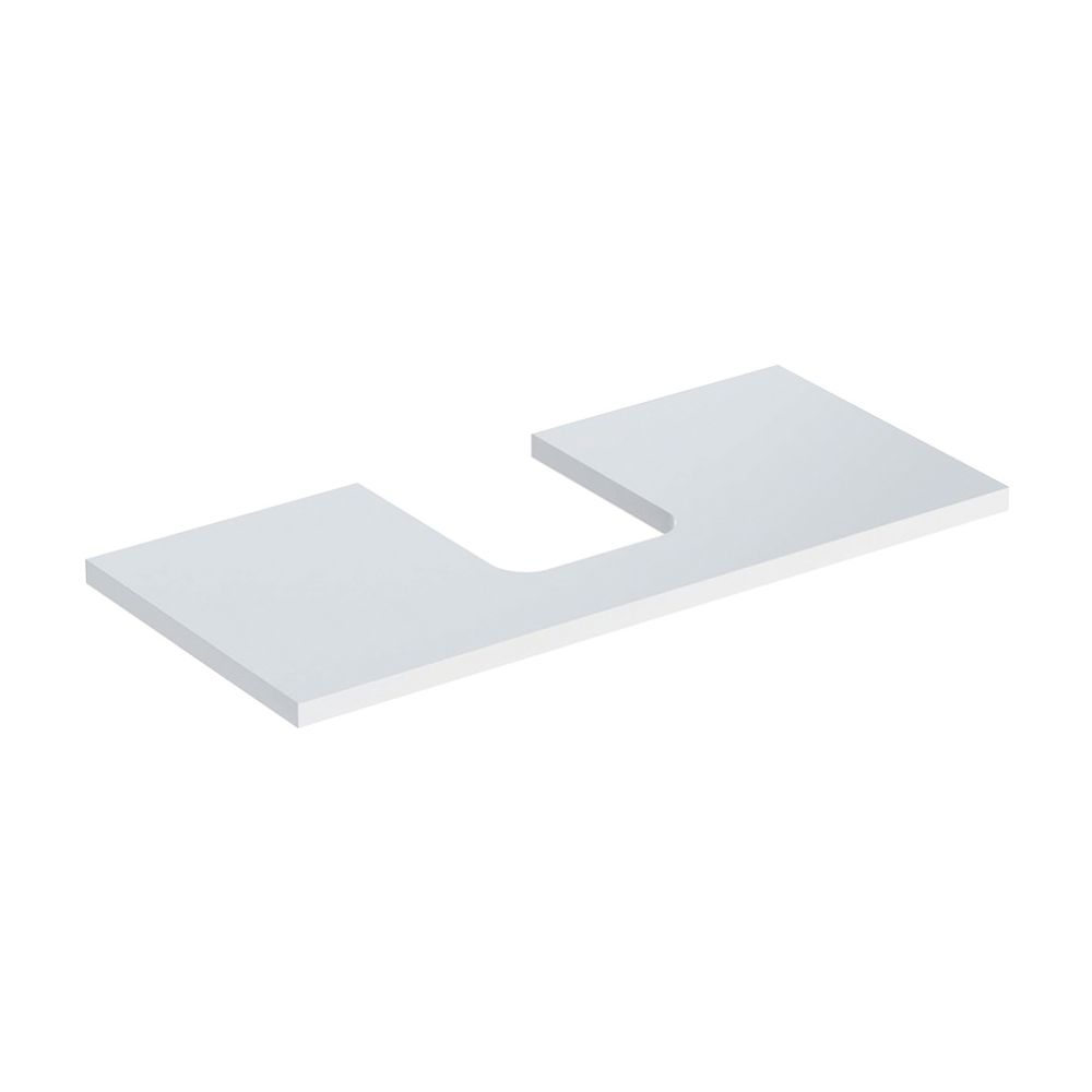 Geberit ONE Waschtischplatte Ausschnitt mittig, für Aufsatzwaschtisch Schalenform, 1... GEBERIT-505274001 4025410936400 (Abb. 2)