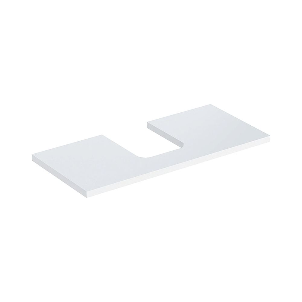 Geberit ONE Waschtischplatte Ausschnitt mittig, für Aufsatzwaschtisch Schalenform, 1... GEBERIT-505274001 4025410936400 (Abb. 1)