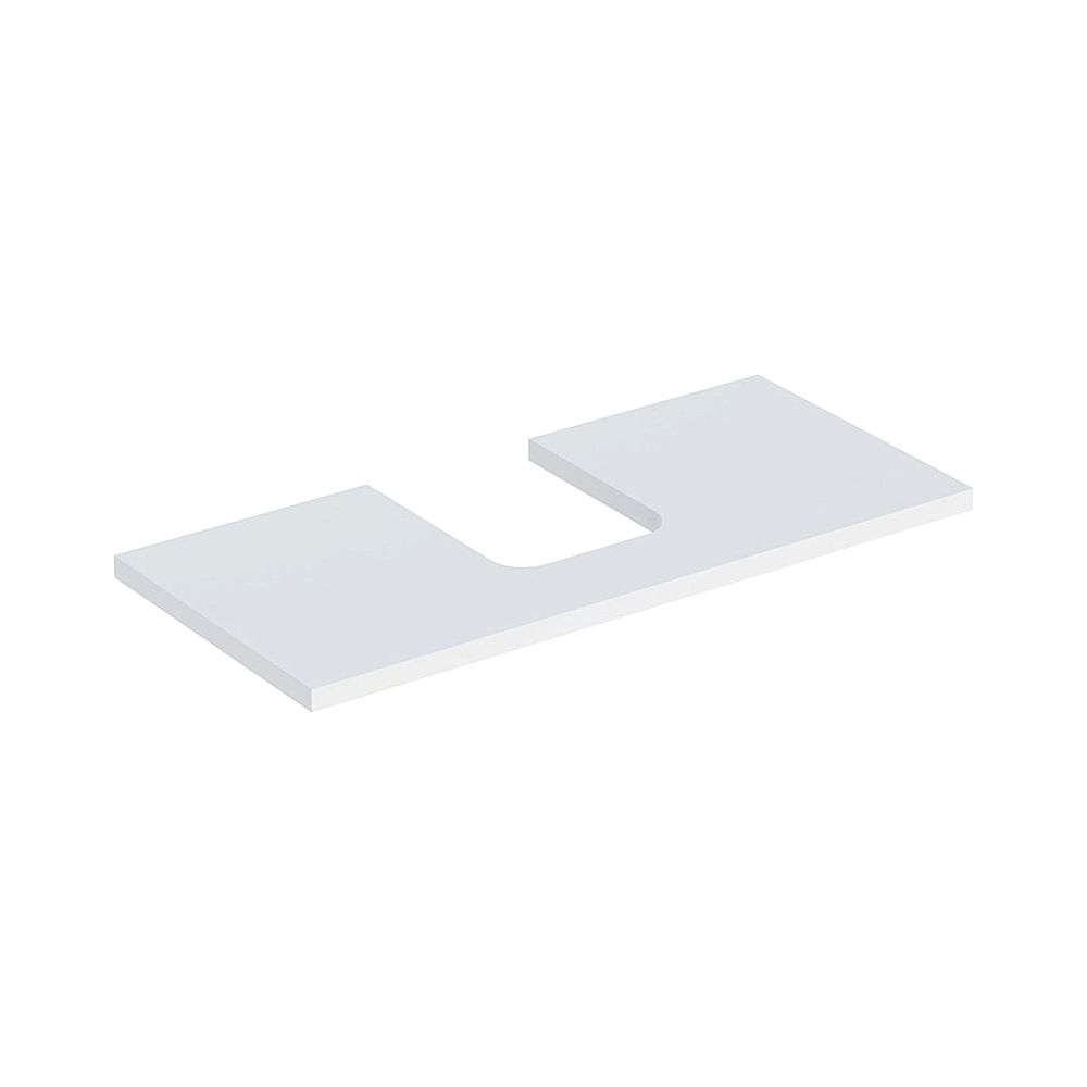 Geberit ONE Waschtischplatte Ausschnitt mittig, für Aufsatzwaschtisch Schalenform, 1... GEBERIT-505274002 4025410936417 (Abb. 1)