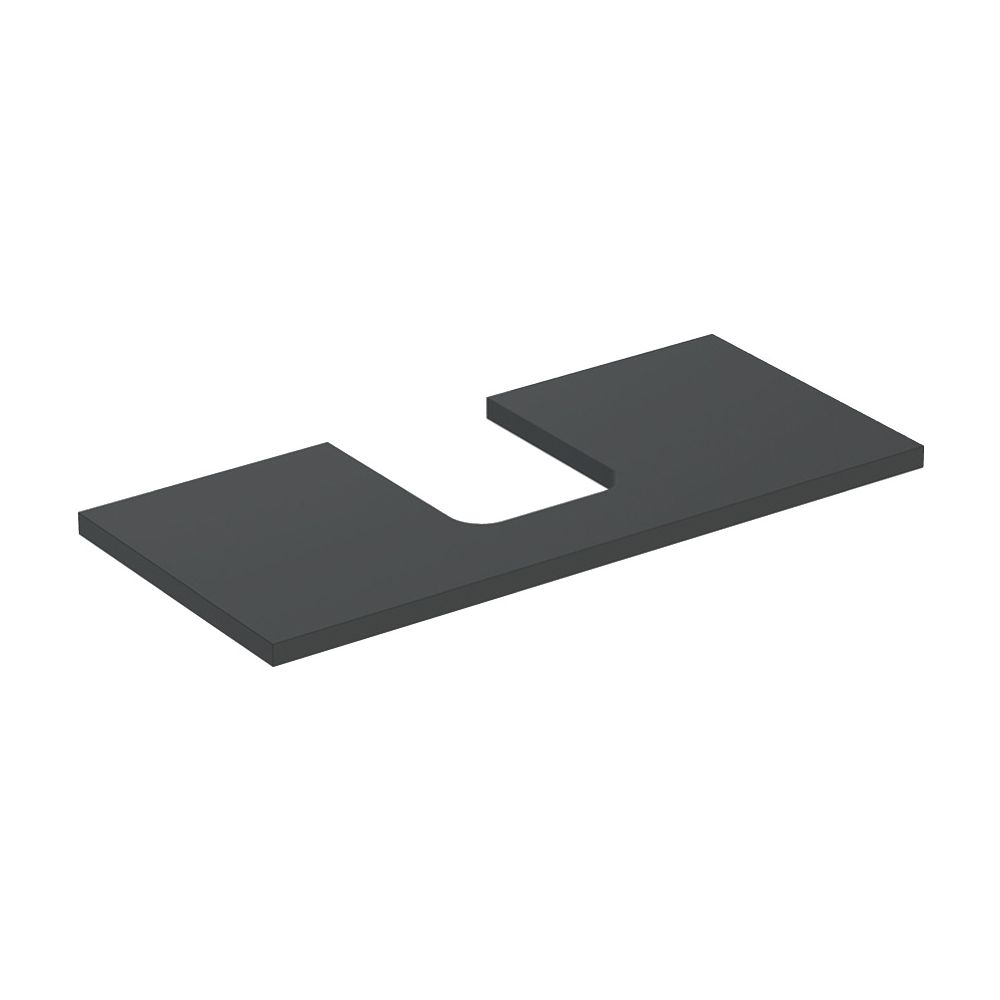 Geberit ONE Waschtischplatte Ausschnitt mittig, für Aufsatzwaschtisch Schalenform, 1... GEBERIT-505274003 4025410936424 (Abb. 2)