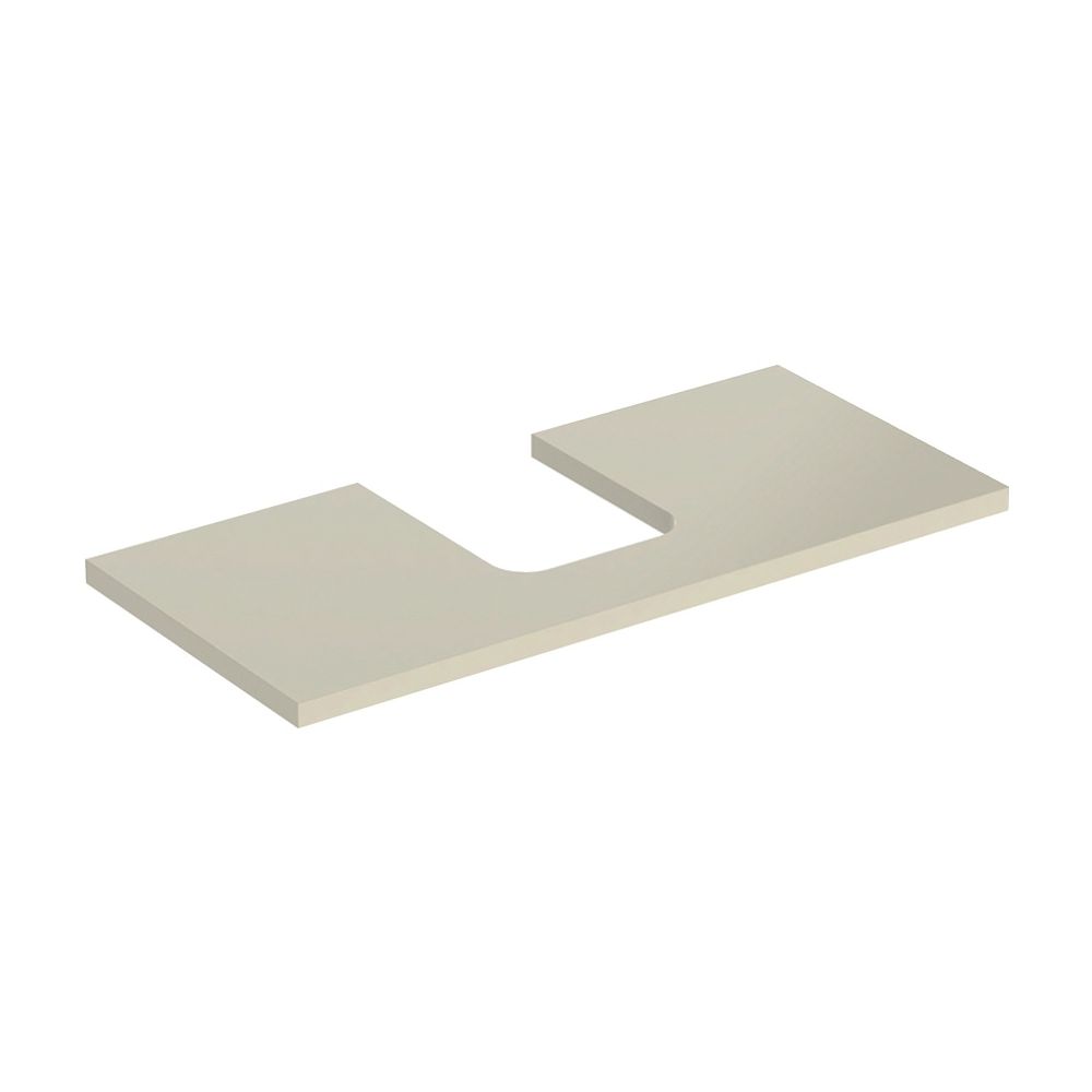 Geberit ONE Waschtischplatte Ausschnitt mittig, für Aufsatzwaschtisch Schalenform, 1... GEBERIT-505274004 4025410936431 (Abb. 2)