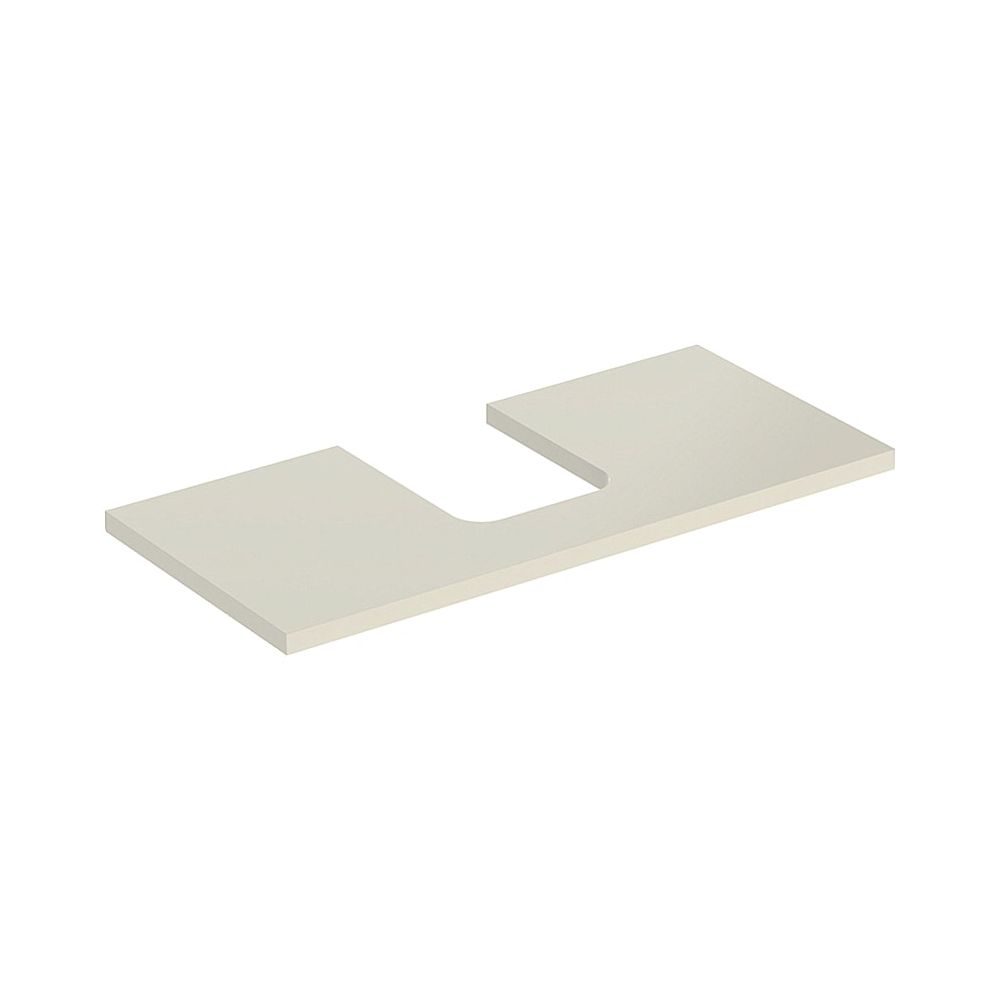 Geberit ONE Waschtischplatte Ausschnitt mittig, für Aufsatzwaschtisch Schalenform, 1... GEBERIT-505274004 4025410936431 (Abb. 1)