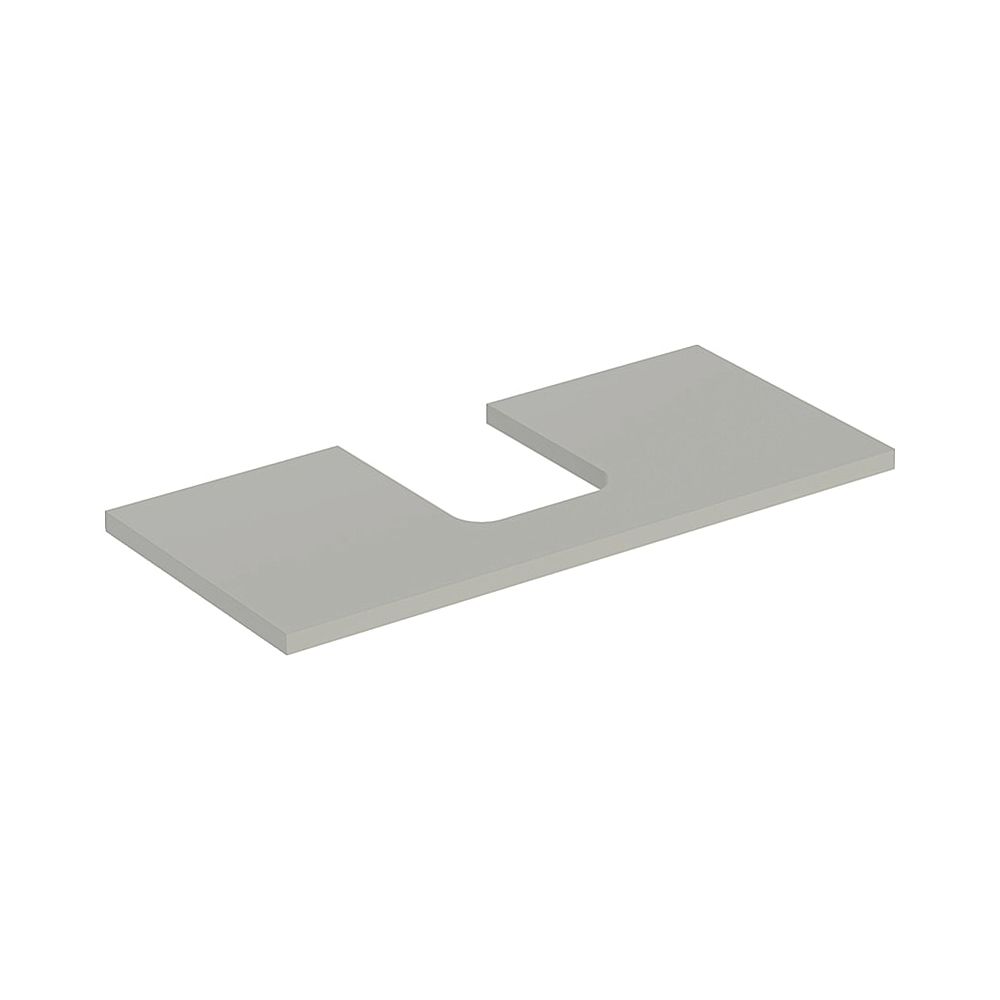 Geberit ONE Waschtischplatte Ausschnitt mittig, für Aufsatzwaschtisch Schalenform, 1... GEBERIT-505274007 4025410936462 (Abb. 1)
