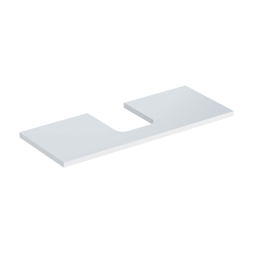 Geberit ONE Waschtischplatte Ausschnitt mittig, für Aufsatzwaschtisch Schalenform, 1... GEBERIT-505275001 4025410936479 (Abb. 2)