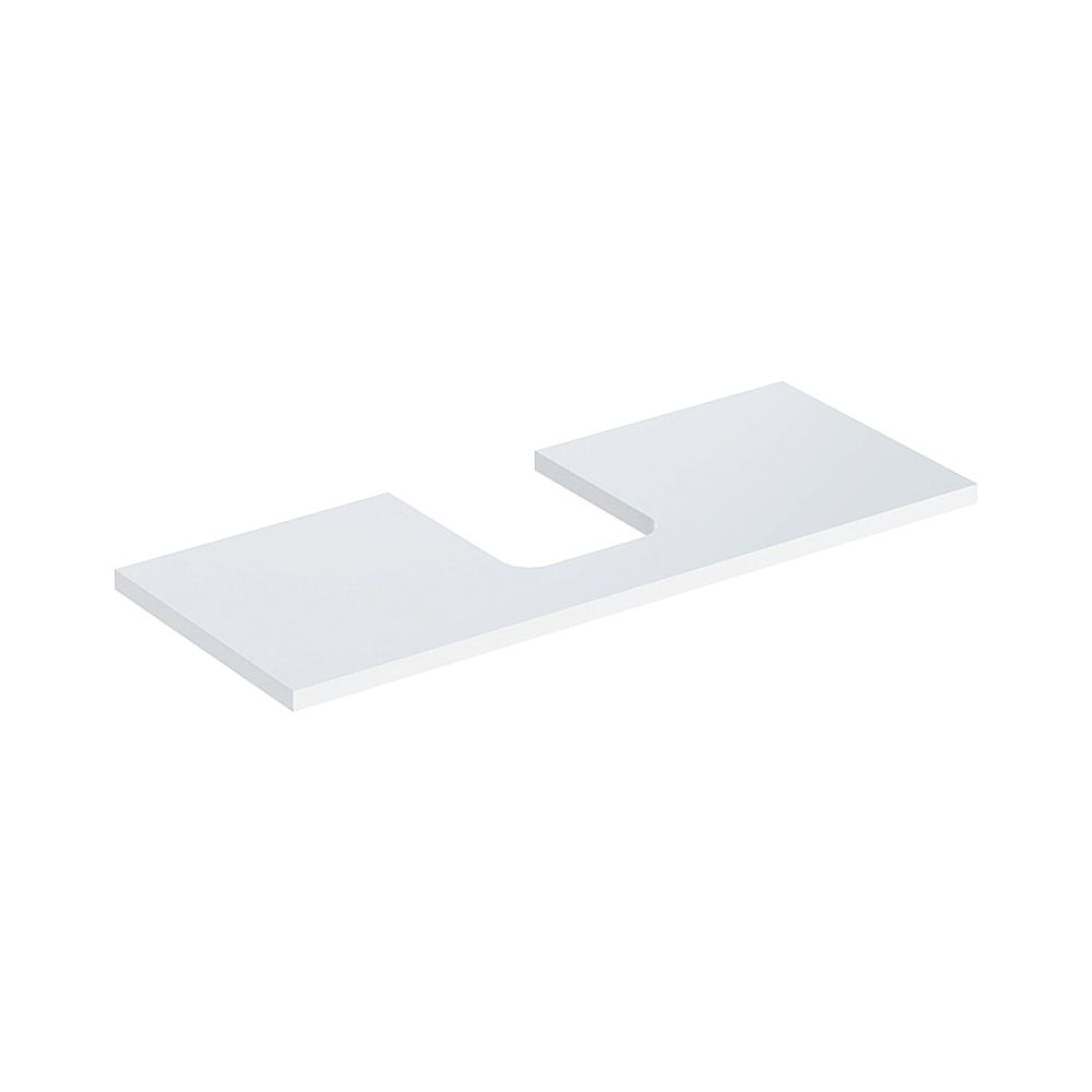 Geberit ONE Waschtischplatte Ausschnitt mittig, für Aufsatzwaschtisch Schalenform, 1... GEBERIT-505275001 4025410936479 (Abb. 1)