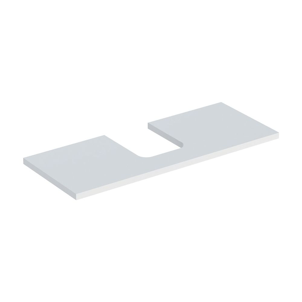 Geberit ONE Waschtischplatte Ausschnitt mittig, für Aufsatzwaschtisch Schalenform, 1... GEBERIT-505275002 4025410936486 (Abb. 2)
