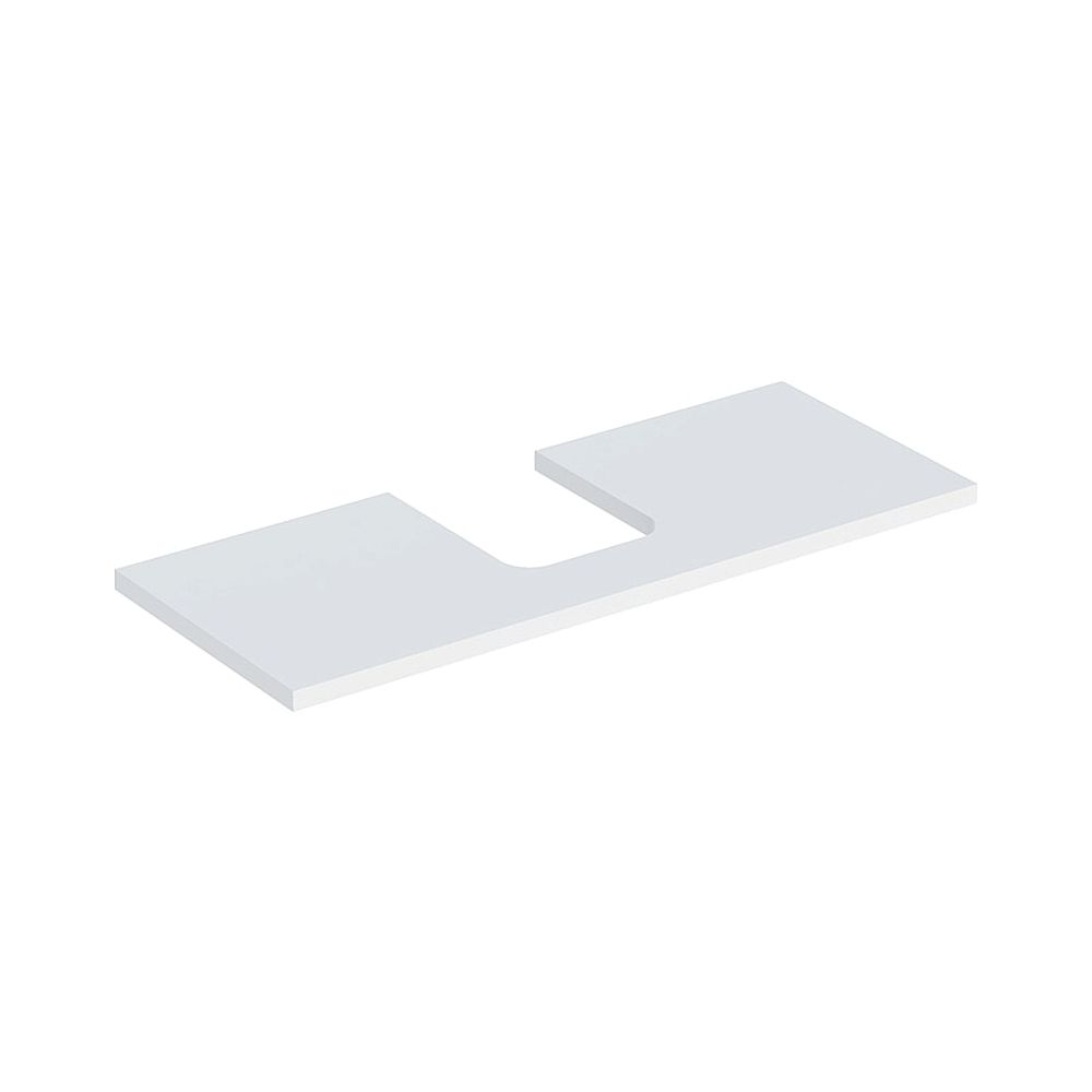 Geberit ONE Waschtischplatte Ausschnitt mittig, für Aufsatzwaschtisch Schalenform, 1... GEBERIT-505275002 4025410936486 (Abb. 1)