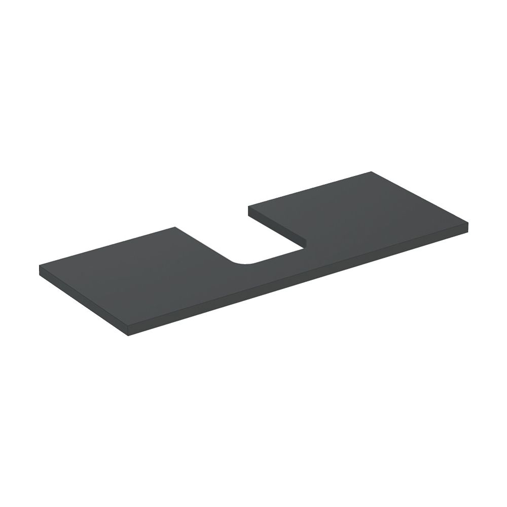 Geberit ONE Waschtischplatte Ausschnitt mittig, für Aufsatzwaschtisch Schalenform, 1... GEBERIT-505275003 4025410936493 (Abb. 2)