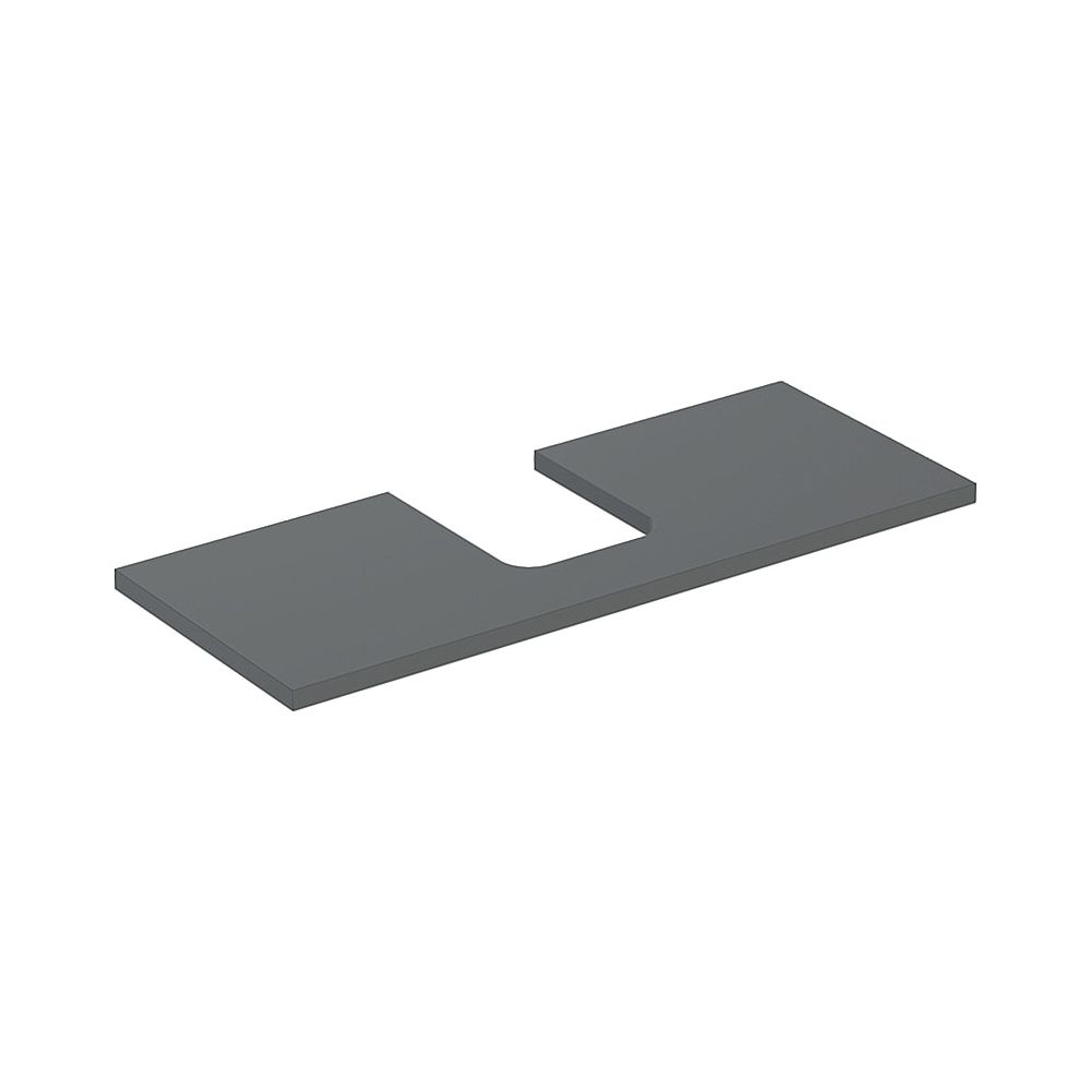 Geberit ONE Waschtischplatte Ausschnitt mittig, für Aufsatzwaschtisch Schalenform, 1... GEBERIT-505275003 4025410936493 (Abb. 1)