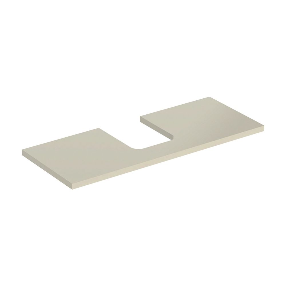 Geberit ONE Waschtischplatte Ausschnitt mittig, für Aufsatzwaschtisch Schalenform, 1... GEBERIT-505275004 4025410936509 (Abb. 2)