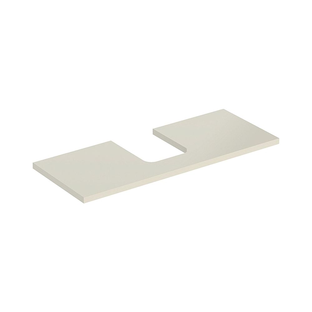 Geberit ONE Waschtischplatte Ausschnitt mittig, für Aufsatzwaschtisch Schalenform, 1... GEBERIT-505275004 4025410936509 (Abb. 1)