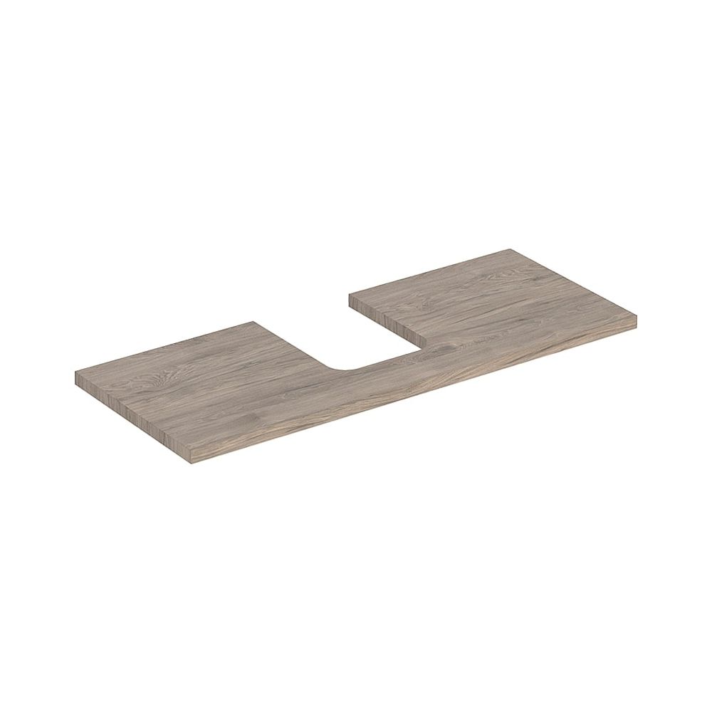 Geberit ONE Waschtischplatte Ausschnitt mittig, für Aufsatzwaschtisch Schalenform, 1... GEBERIT-505275006 4025410936523 (Abb. 1)