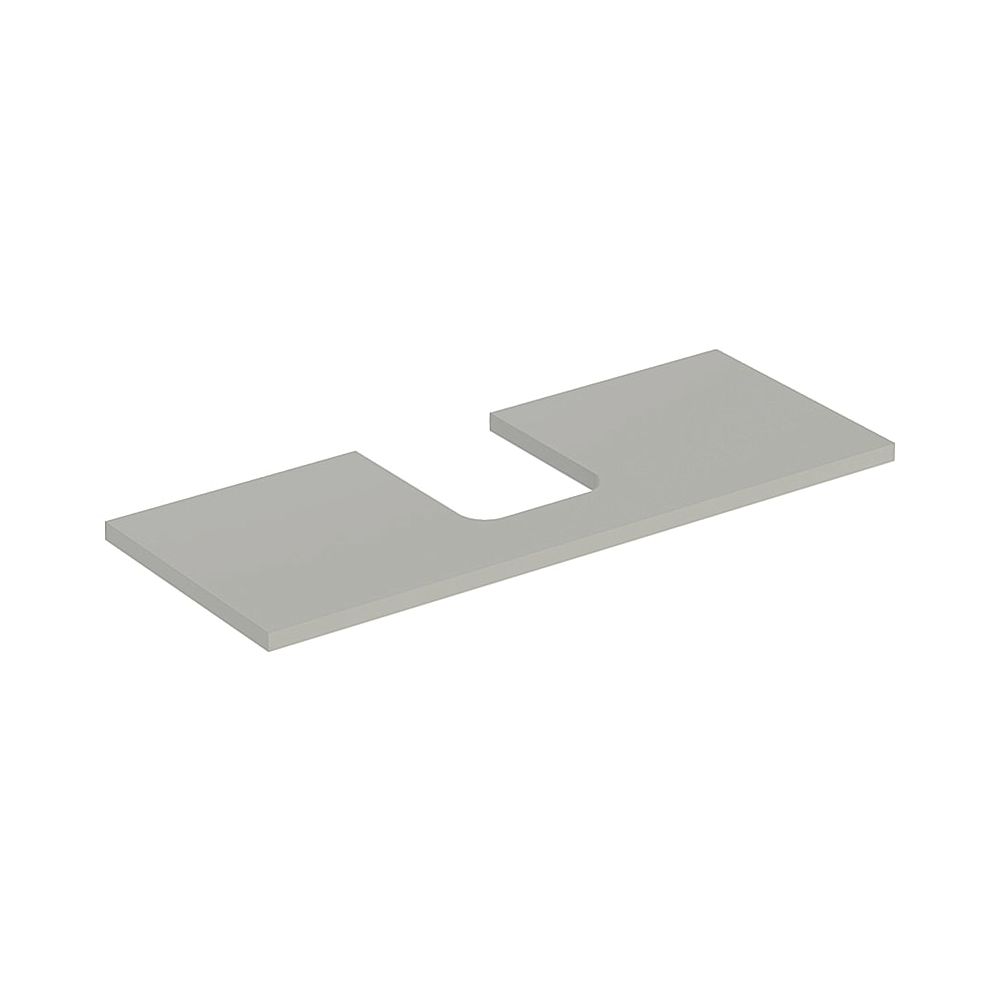 Geberit ONE Waschtischplatte Ausschnitt mittig, für Aufsatzwaschtisch Schalenform, 1... GEBERIT-505275007 4025410936530 (Abb. 1)
