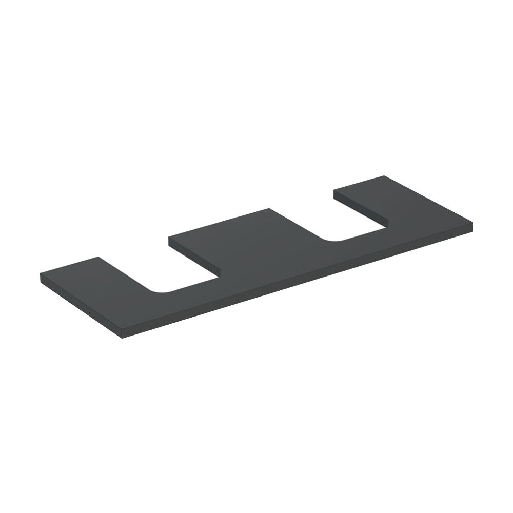 Geberit ONE Waschtischplatte Ausschnitt 2-fach, für Aufsatzwaschtisch Schalenform, 1... GEBERIT-505276003 4025410936561 (Abb. 2)