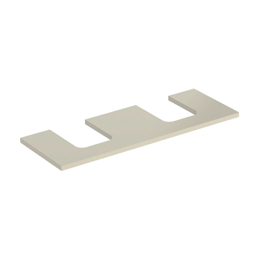 Geberit ONE Waschtischplatte Ausschnitt 2-fach, für Aufsatzwaschtisch Schalenform, 1... GEBERIT-505276004 4025410936578 (Abb. 2)