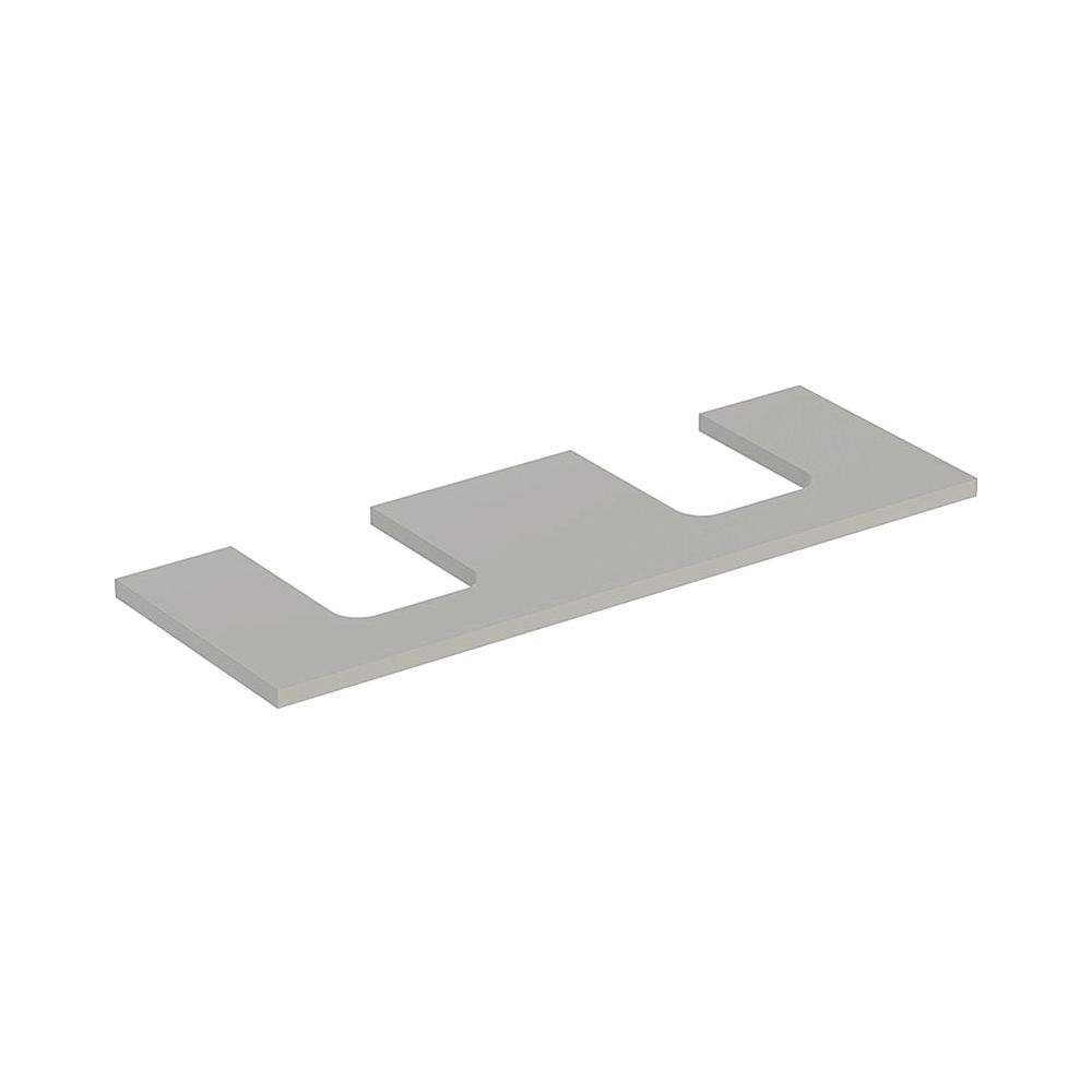 Geberit ONE Waschtischplatte Ausschnitt 2-fach, für Aufsatzwaschtisch Schalenform, 1... GEBERIT-505276007 4025410936608 (Abb. 1)