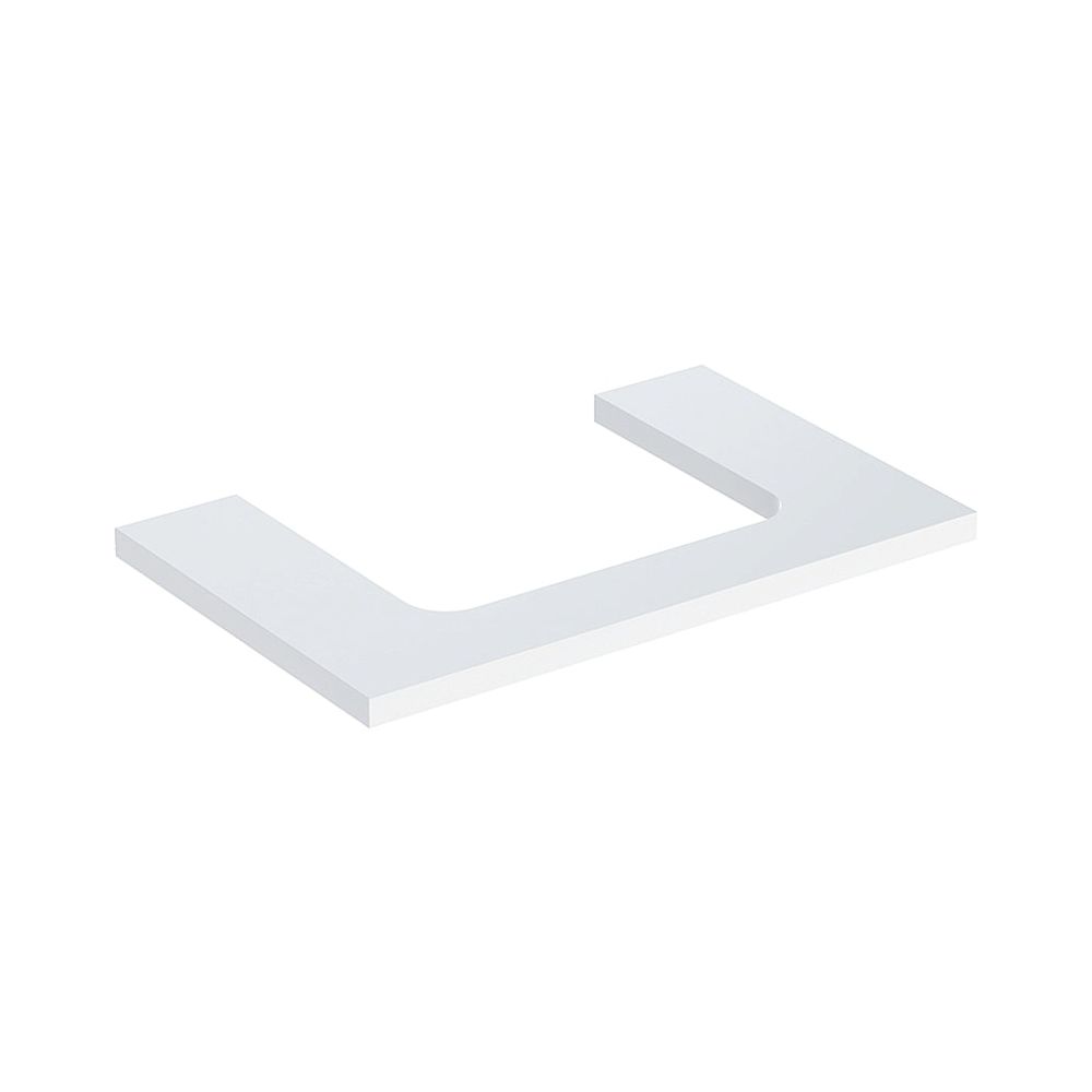 Geberit ONE Waschtischplatte Ausschnitt mittig, für Aufsatzwaschtisch rechteckig, 75... GEBERIT-505282001 4025410936615 (Abb. 1)