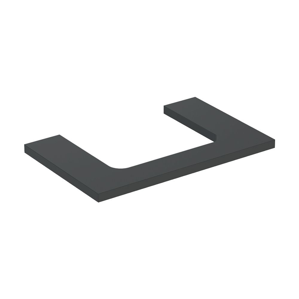 Geberit ONE Waschtischplatte Ausschnitt mittig, für Aufsatzwaschtisch rechteckig, 75... GEBERIT-505282003 4025410936639 (Abb. 2)