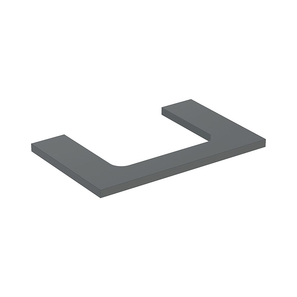 Geberit ONE Waschtischplatte Ausschnitt mittig, für Aufsatzwaschtisch rechteckig, 75... GEBERIT-505282003 4025410936639 (Abb. 1)