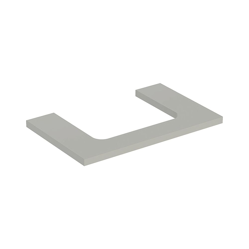 Geberit ONE Waschtischplatte Ausschnitt mittig, für Aufsatzwaschtisch rechteckig, 75... GEBERIT-505282007 4025410936677 (Abb. 1)