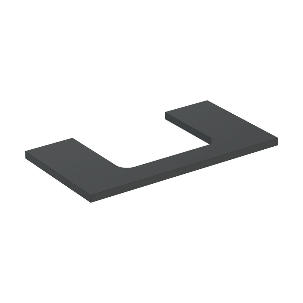 Geberit ONE Waschtischplatte Ausschnitt mittig, für Aufsatzwaschtisch rechteckig, 90... GEBERIT-505283003 4025410936707 (Abb. 2)