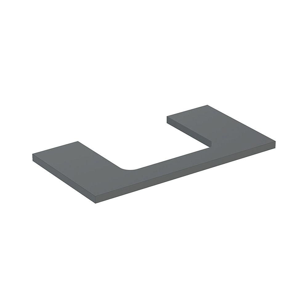 Geberit ONE Waschtischplatte Ausschnitt mittig, für Aufsatzwaschtisch rechteckig, 90... GEBERIT-505283003 4025410936707 (Abb. 1)