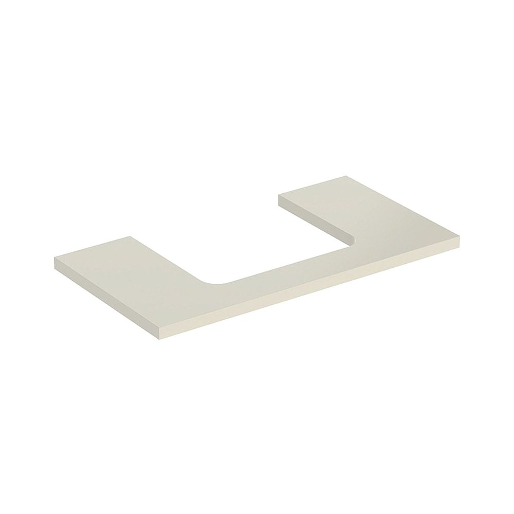 Geberit ONE Waschtischplatte Ausschnitt mittig, für Aufsatzwaschtisch rechteckig, 90... GEBERIT-505283004 4025410936714 (Abb. 1)