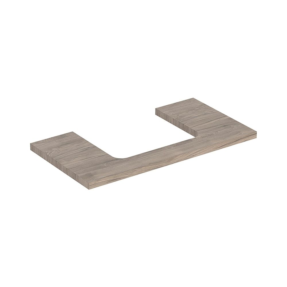 Geberit ONE Waschtischplatte Ausschnitt mittig für Aufsatzwaschtisch rechteckig 90x3... GEBERIT-505283006 4025410936738 (Abb. 1)