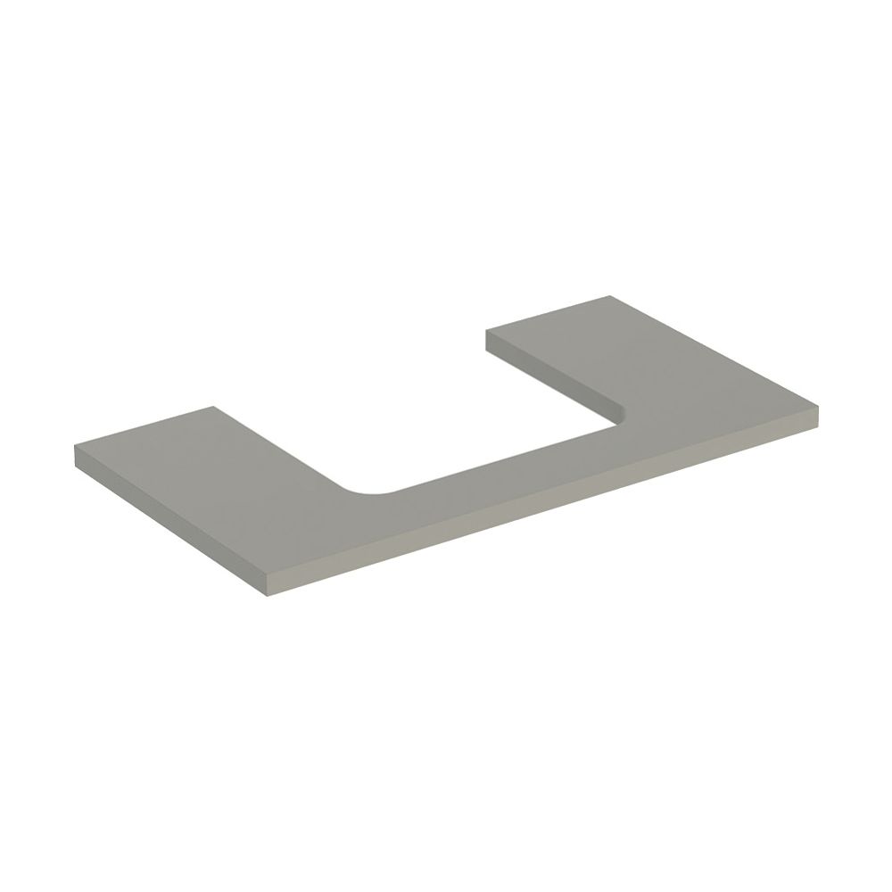 Geberit ONE Waschtischplatte Ausschnitt mittig, für Aufsatzwaschtisch rechteckig, 90... GEBERIT-505283007 4025410936745 (Abb. 2)