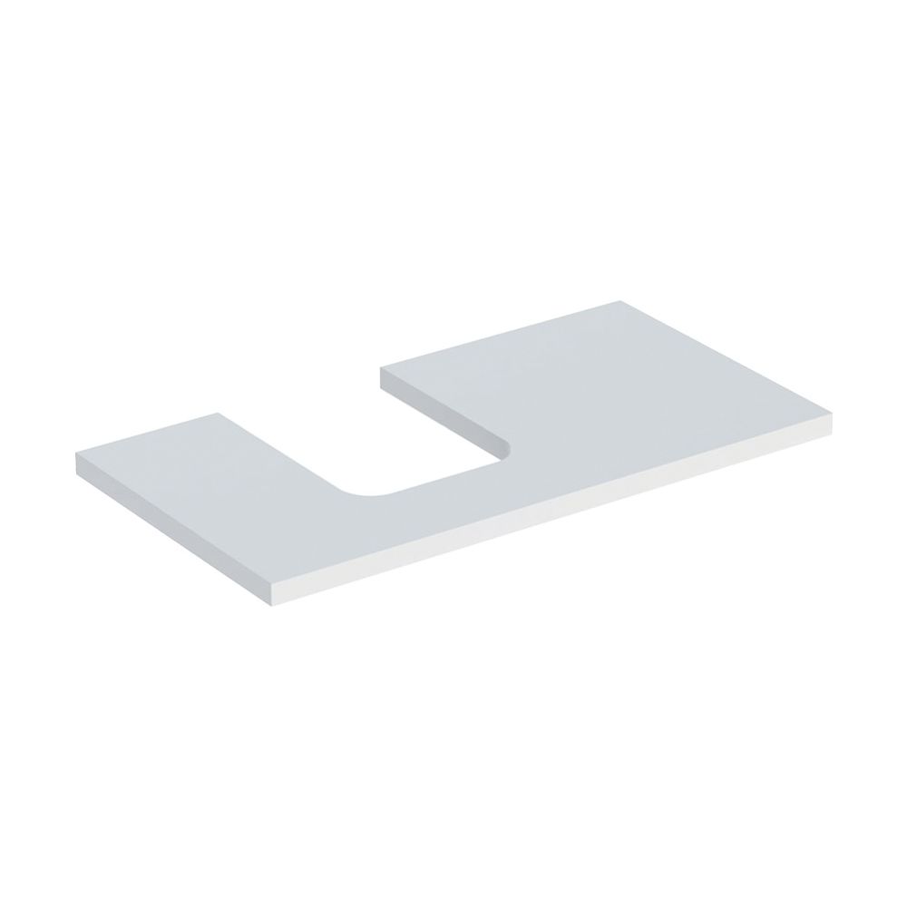 Geberit ONE Waschtischplatte Ausschnitt links, für Aufsatzwaschtisch Schalenform, 90... GEBERIT-505293002 4025410936974 (Abb. 2)