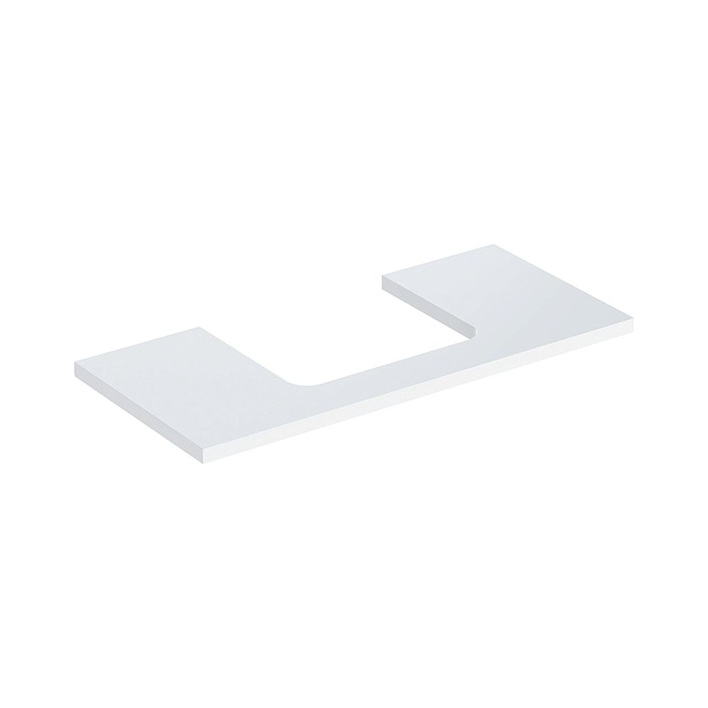 Geberit ONE Waschtischplatte Ausschnitt mittig, für Aufsatzwaschtisch rechteckig, 10... GEBERIT-505284001 4025410936752 (Abb. 1)