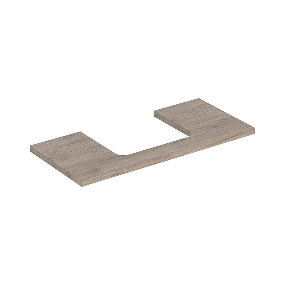 Geberit ONE Waschtischplatte Ausschnitt mittig für Aufsatzwaschtisch rechteckig 105x... GEBERIT-505284006 4025410936806 (Abb. 1)