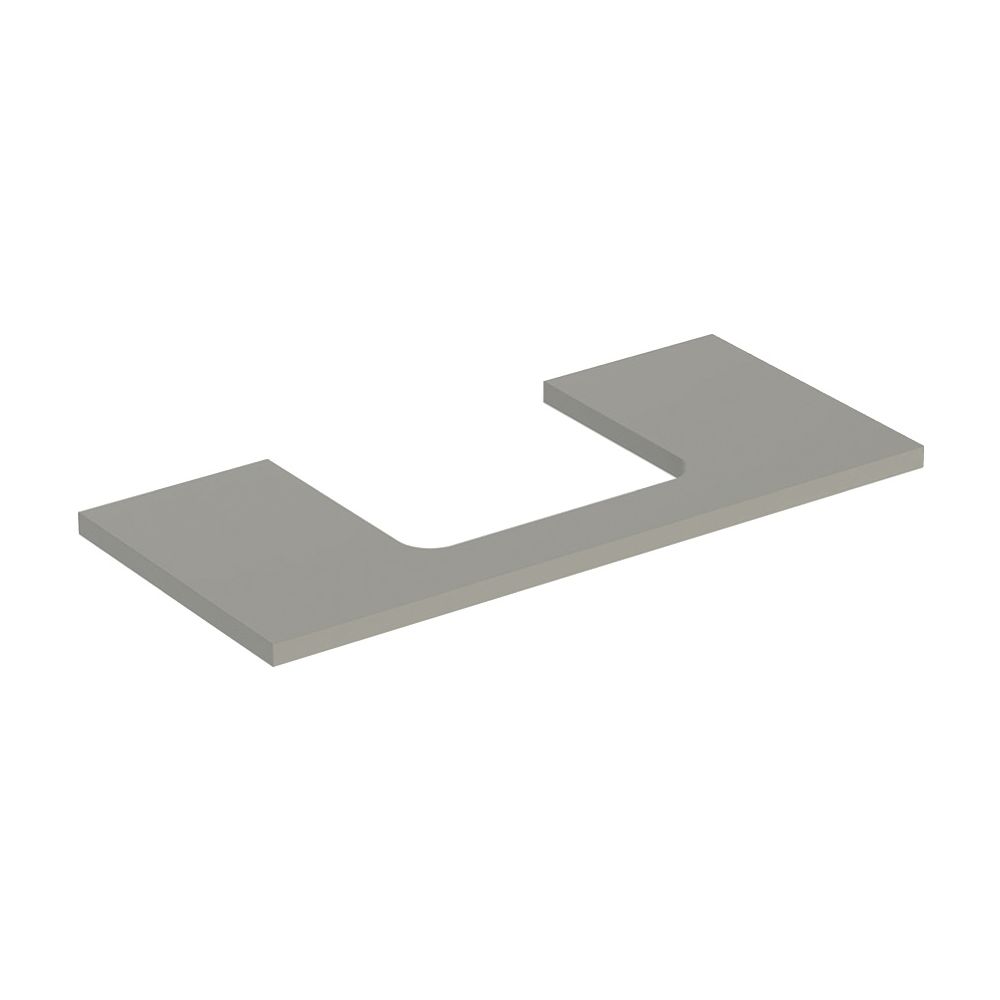 Geberit ONE Waschtischplatte Ausschnitt mittig, für Aufsatzwaschtisch rechteckig, 10... GEBERIT-505284007 4025410936813 (Abb. 2)