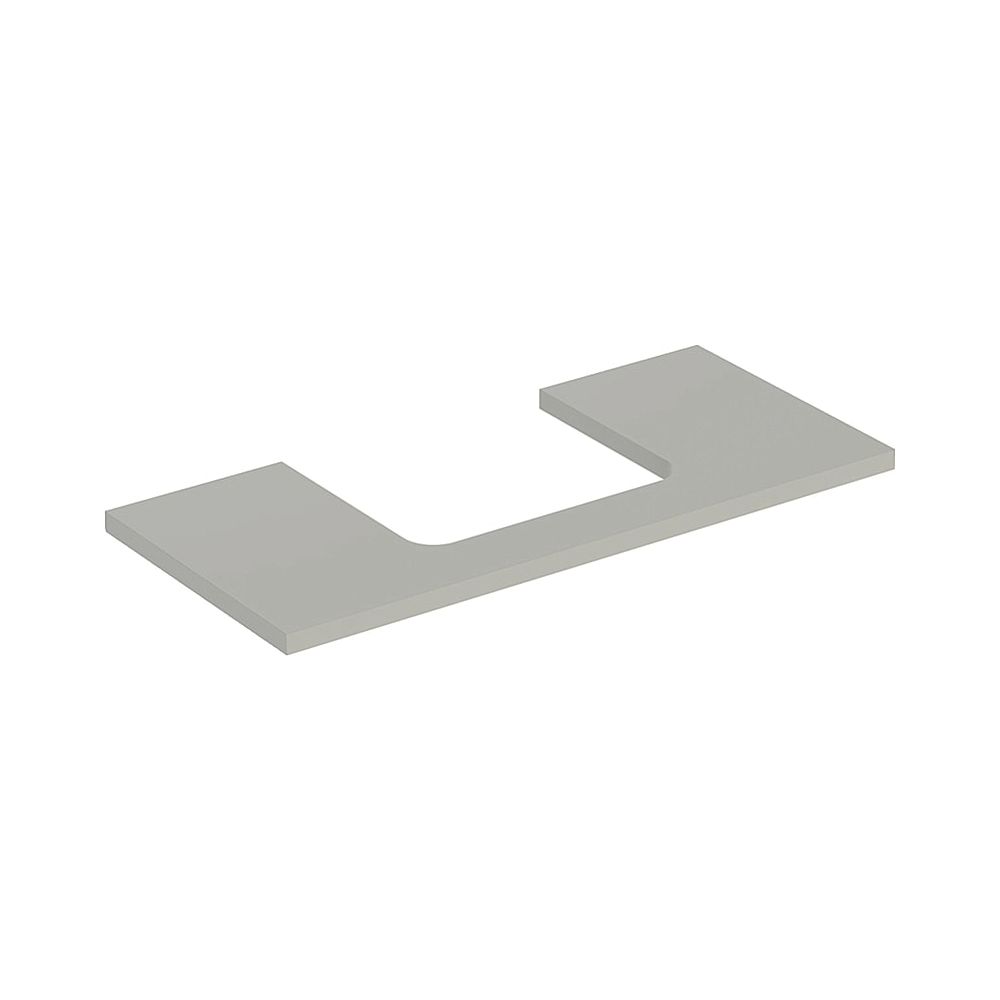 Geberit ONE Waschtischplatte Ausschnitt mittig, für Aufsatzwaschtisch rechteckig, 10... GEBERIT-505284007 4025410936813 (Abb. 1)