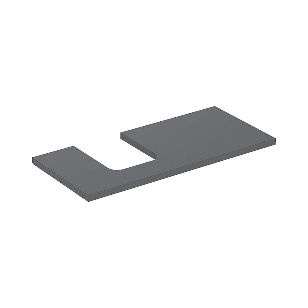 Geberit ONE Waschtischplatte Ausschnitt links, für Aufsatzwaschtisch Schalenform, 10... GEBERIT-505294003 4025410937056 (Abb. 1)