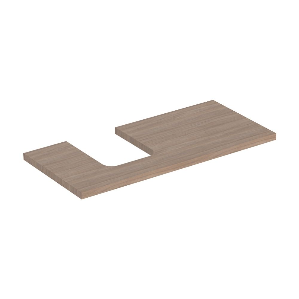 Geberit ONE Waschtischplatte Ausschnitt links, für Aufsatzwaschtisch Schalenform, 10... GEBERIT-505294005 4025410937070 (Abb. 2)
