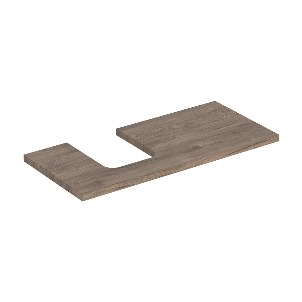 Geberit ONE Waschtischplatte Ausschnitt links, für Aufsatzwaschtisch Schalenform, 10... GEBERIT-505294006 4025410937087 (Abb. 2)