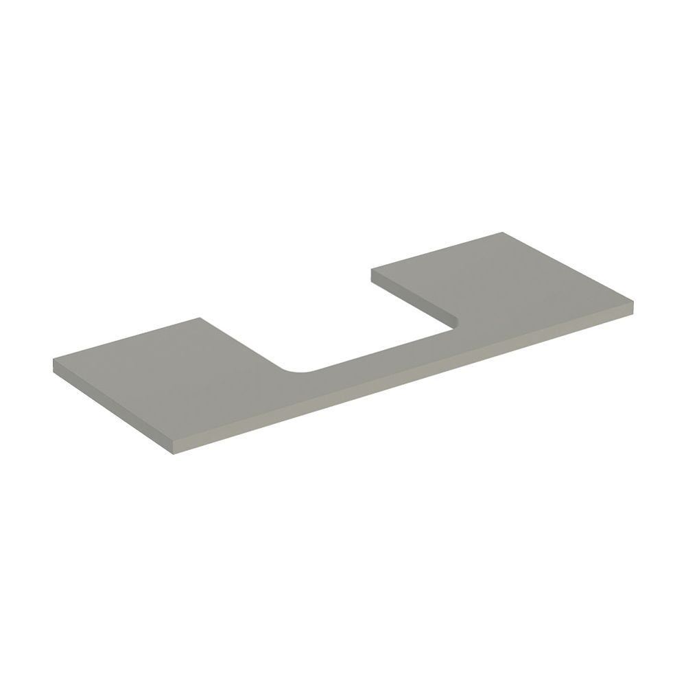 Geberit ONE Waschtischplatte Ausschnitt mittig, für Aufsatzwaschtisch rechteckig, 12... GEBERIT-505285007 4025410936882 (Abb. 2)