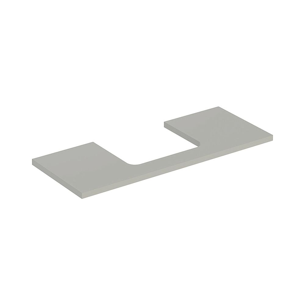 Geberit ONE Waschtischplatte Ausschnitt mittig, für Aufsatzwaschtisch rechteckig, 12... GEBERIT-505285007 4025410936882 (Abb. 1)
