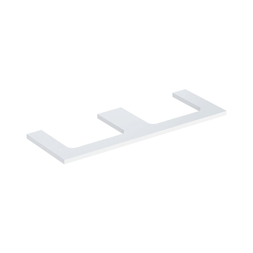 Geberit ONE Waschtischplatte Ausschnitt 2-fach, für Aufsatzwaschtisch rechteckig, 13... GEBERIT-505286001 4025410936899 (Abb. 1)