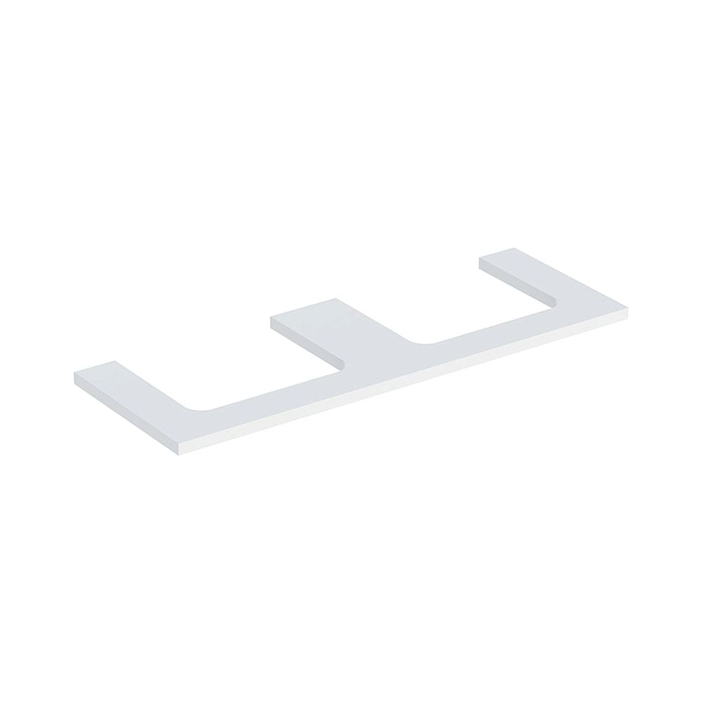 Geberit ONE Waschtischplatte Ausschnitt 2-fach, für Aufsatzwaschtisch rechteckig, 13... GEBERIT-505286002 4025410936905 (Abb. 1)