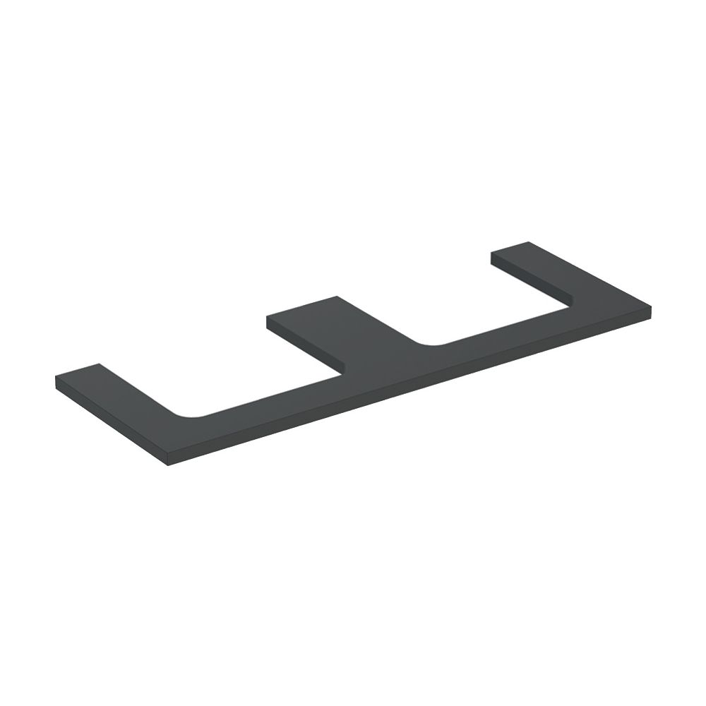 Geberit ONE Waschtischplatte Ausschnitt 2-fach, für Aufsatzwaschtisch rechteckig, 13... GEBERIT-505286003 4025410936912 (Abb. 2)