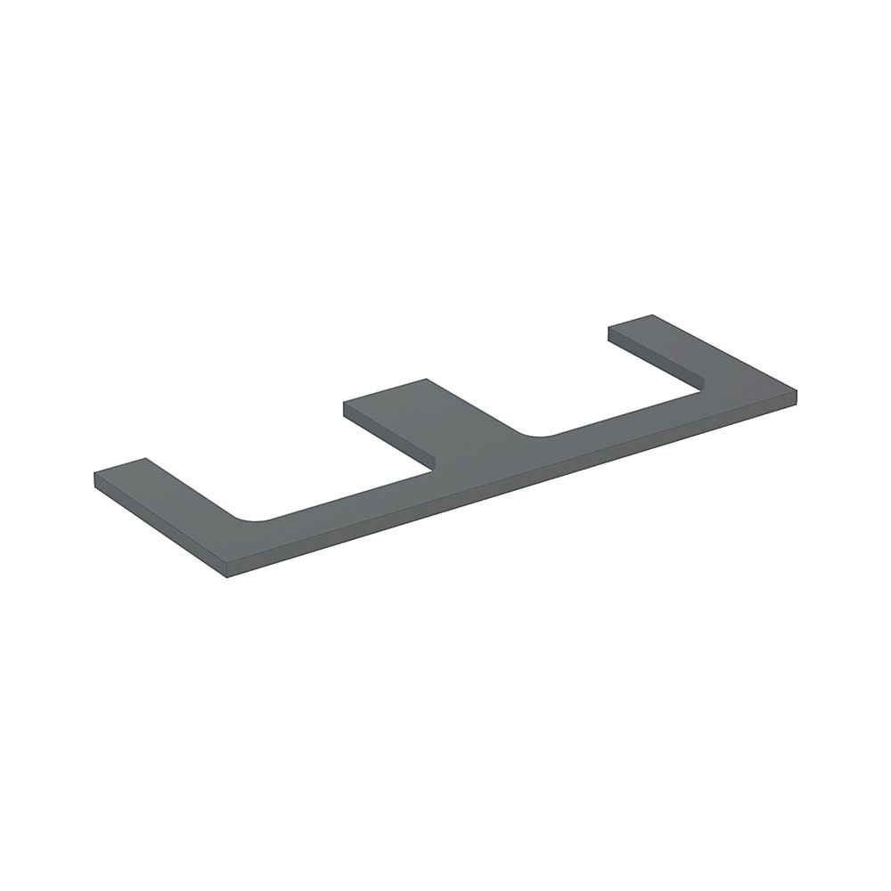 Geberit ONE Waschtischplatte Ausschnitt 2-fach, für Aufsatzwaschtisch rechteckig, 13... GEBERIT-505286003 4025410936912 (Abb. 1)