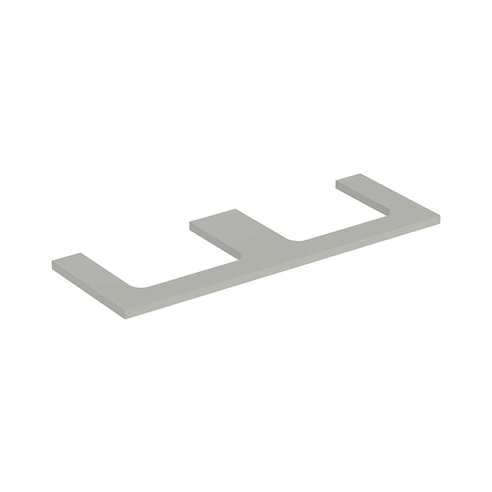 Geberit ONE Waschtischplatte Ausschnitt 2-fach, für Aufsatzwaschtisch rechteckig, 13... GEBERIT-505286007 4025410936950 (Abb. 1)