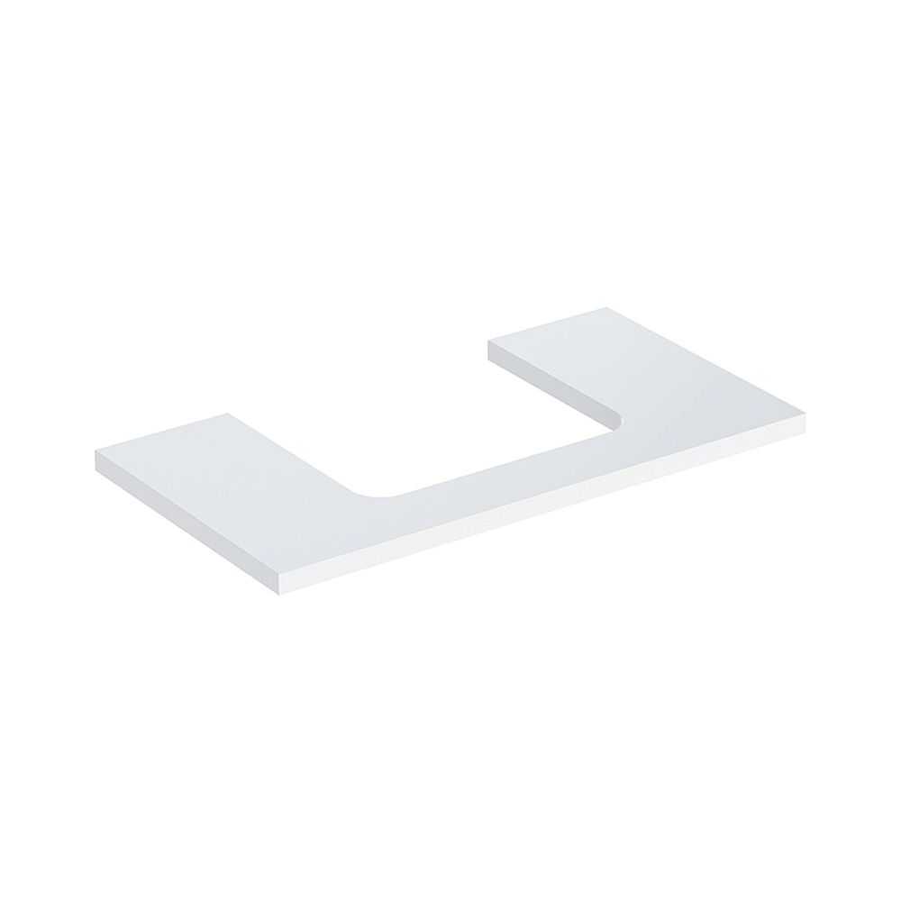 Geberit ONE Waschtischplatte Ausschnitt mittig, für Aufsatzwaschtisch rechteckig, 90... GEBERIT-505283001 4025410936684 (Abb. 1)