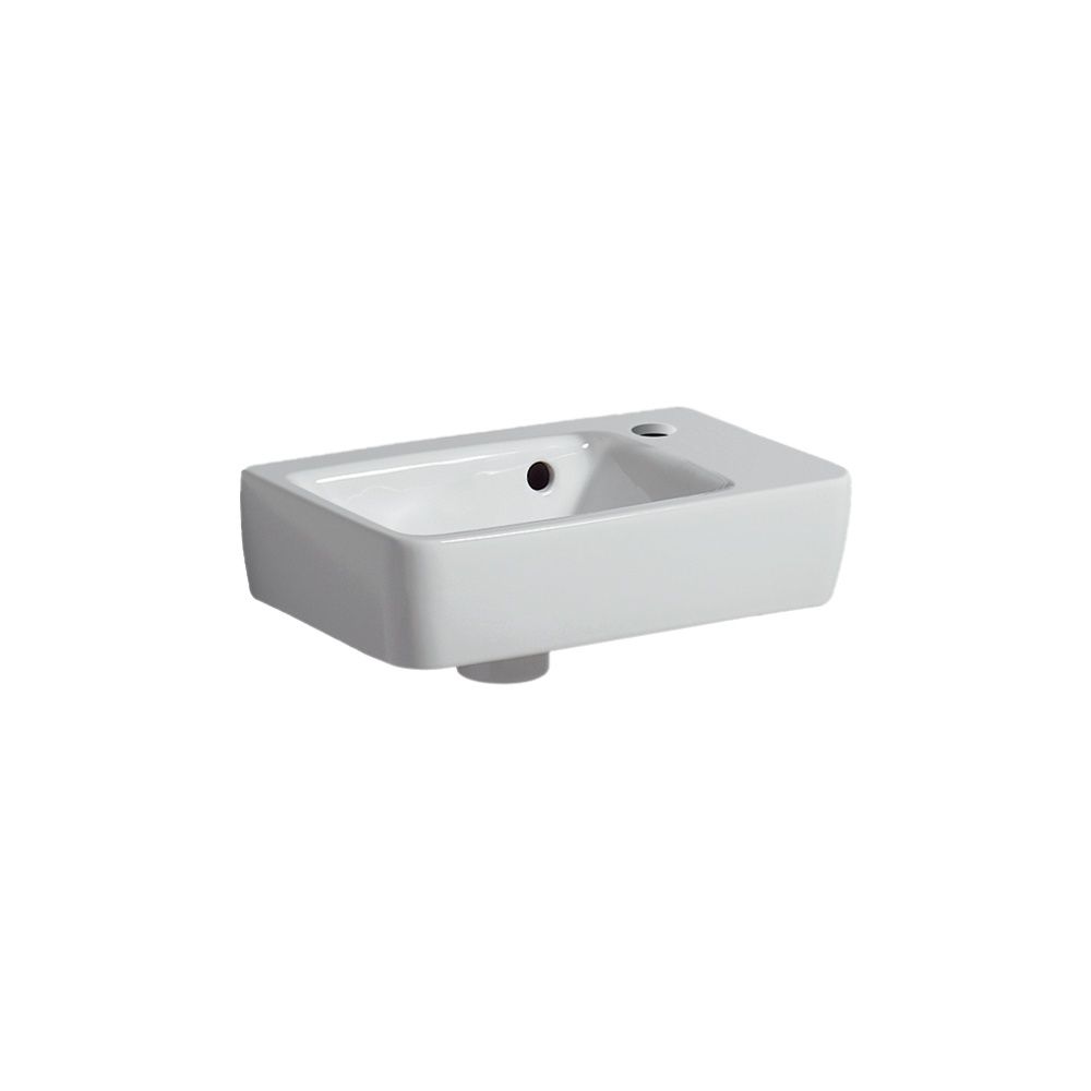 Geberit Renova Plan Handwaschbecken verkürzte Ausladung, 36x14,5x25cm, Hahnloch rech... GEBERIT-500382011 4025416818861 (Abb. 2)