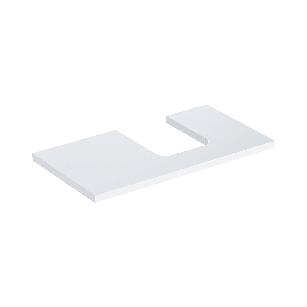Geberit ONE Waschtischplatte Ausschnitt rechts, für Aufsatzwaschtisch Schalenform, 9... GEBERIT-505313001 4025410937384 (Abb. 1)