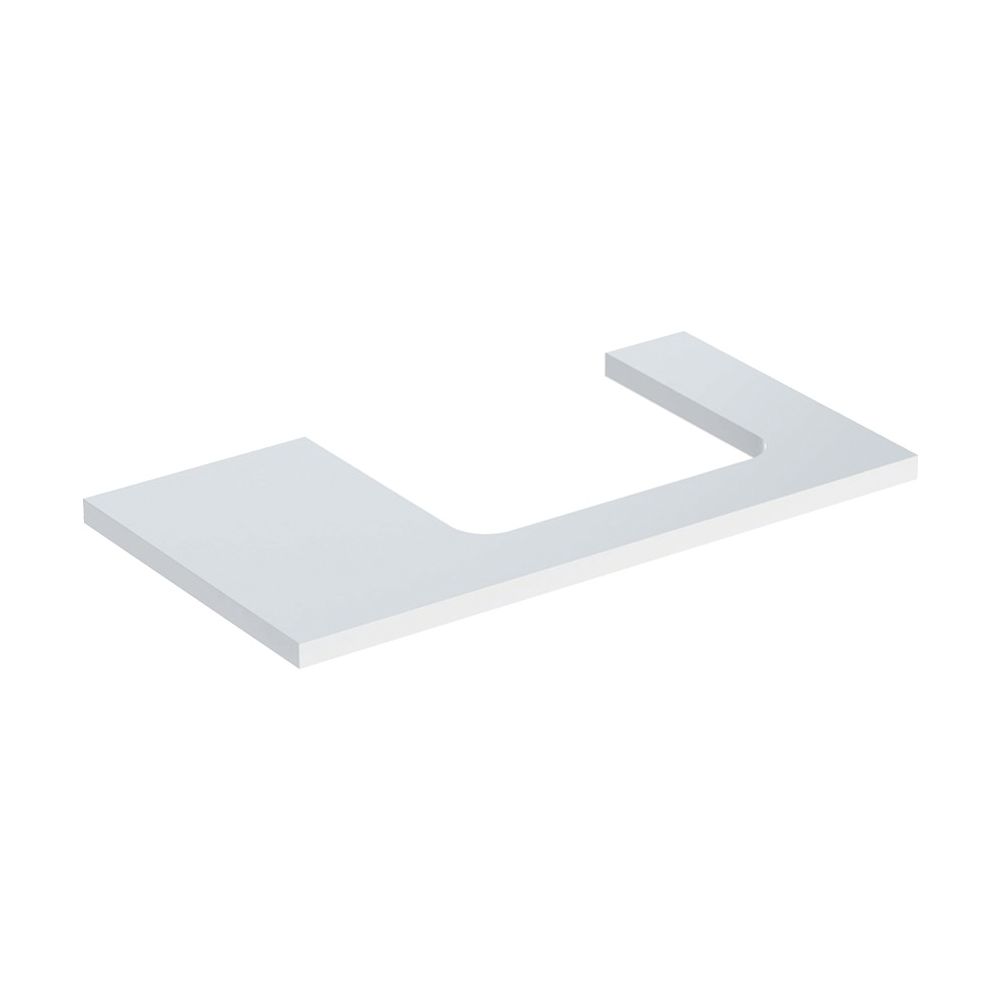 Geberit ONE Waschtischplatte Ausschnitt rechts, für Aufsatzwaschtisch rechteckig, 90... GEBERIT-505323001 4025410937599 (Abb. 2)