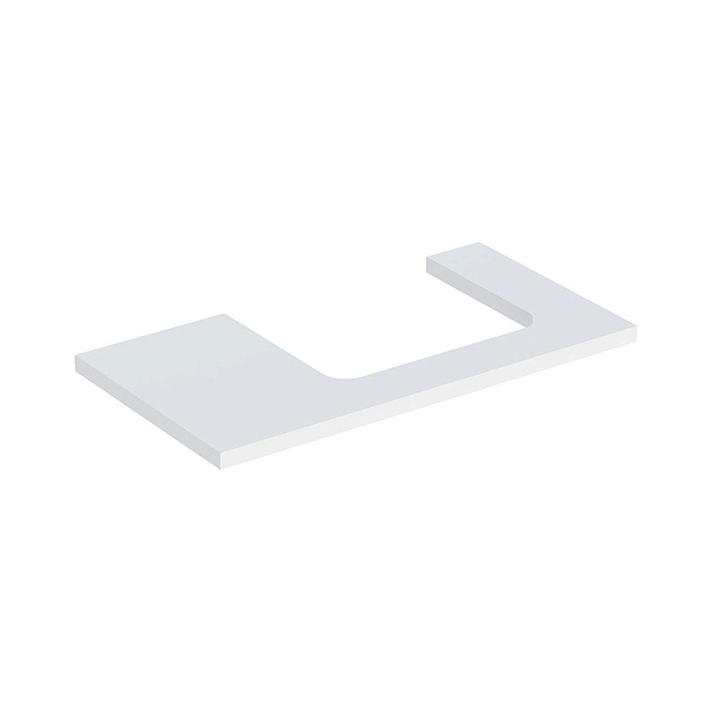 Geberit ONE Waschtischplatte Ausschnitt rechts, für Aufsatzwaschtisch rechteckig, 90... GEBERIT-505323002 4025410937605 (Abb. 1)